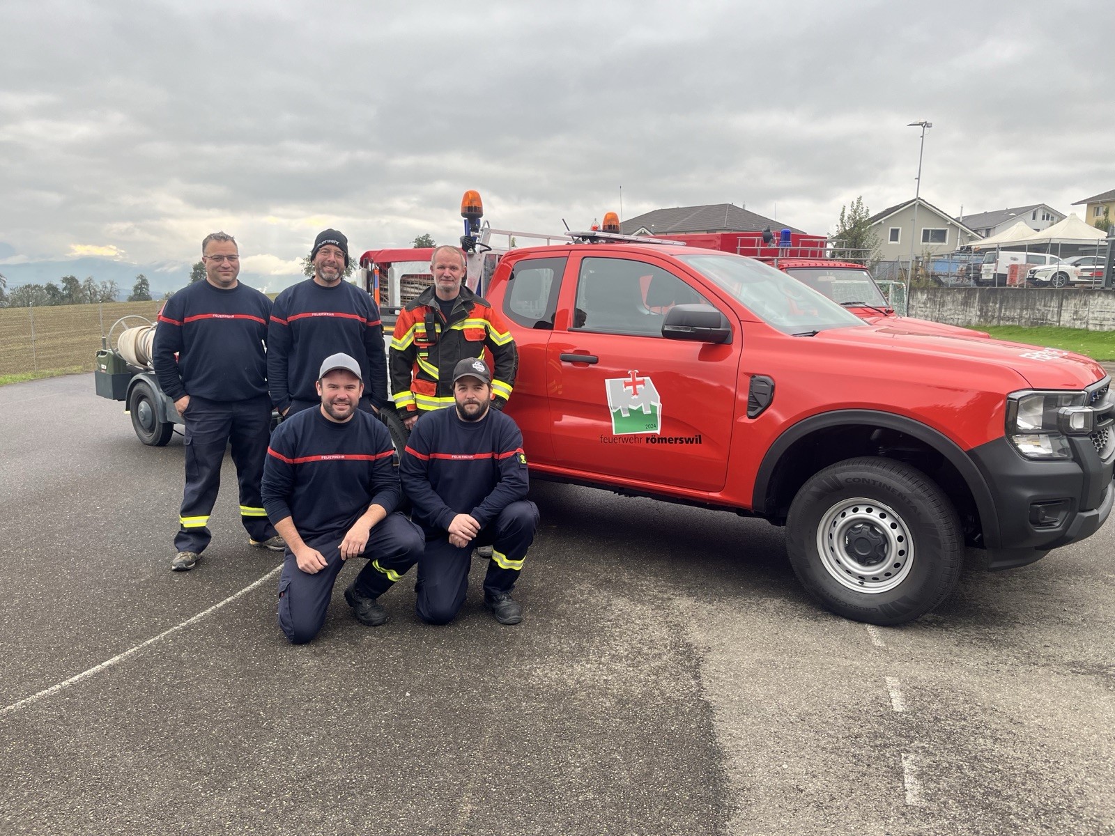 Neuer Schlauchverleger Ford Ranger